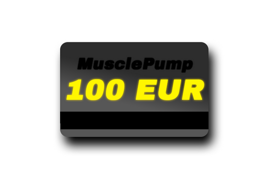 €100 MusclePump.lt Dovanų Kuponas