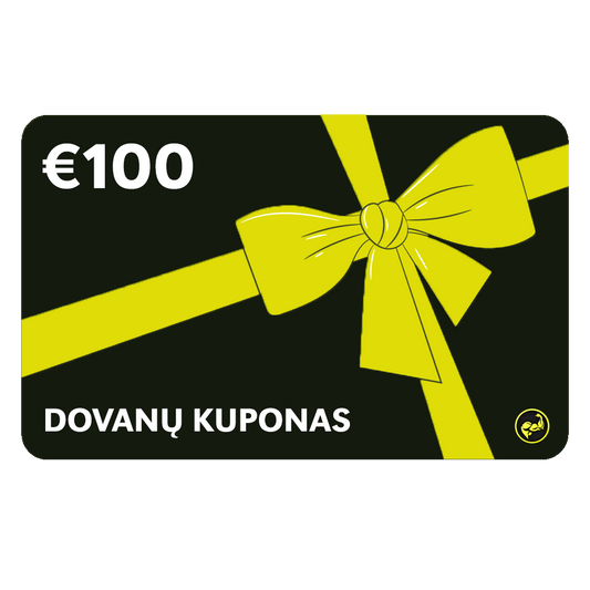 €100 MusclePump.lt Dovanų Kuponas