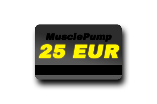 €25 MusclePump.lt Dovanų Kuponas
