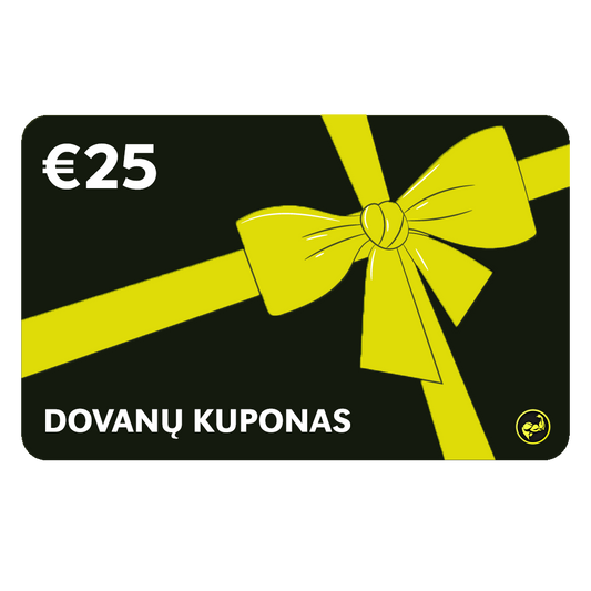 €25 MusclePump.lt Dovanų Kuponas